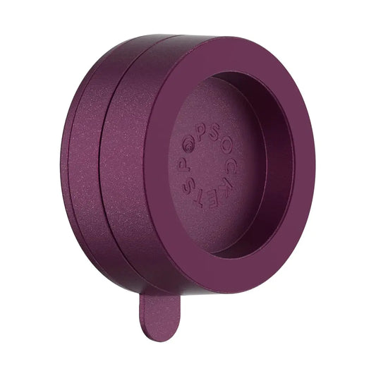PopSockets Multi-Surface Suction Phone Mount Detachable Surface Mount Phone Stand Compatible with MagSafe® - Red Wine