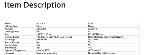 Green Laser Line With Tripod Battery
