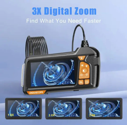 Handheld Single Lens With Screen Endoscope