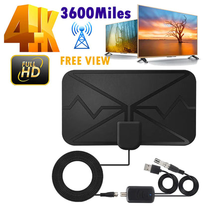 HD Indoor DVB-T Digital Antenna for 4K NBC TV